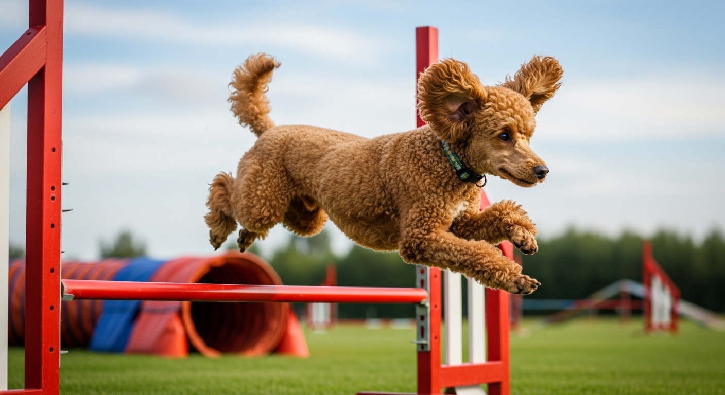 Caniche Nain et agility : un champion naturel